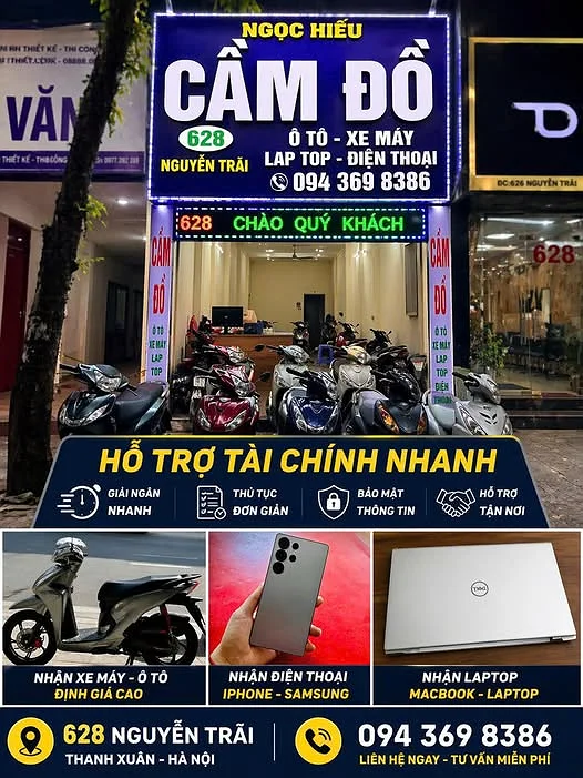 Top Cửa Hàng Cầm Đồ Uy Tín, Lãi Suất Tốt Nhất Tại Hà Nội